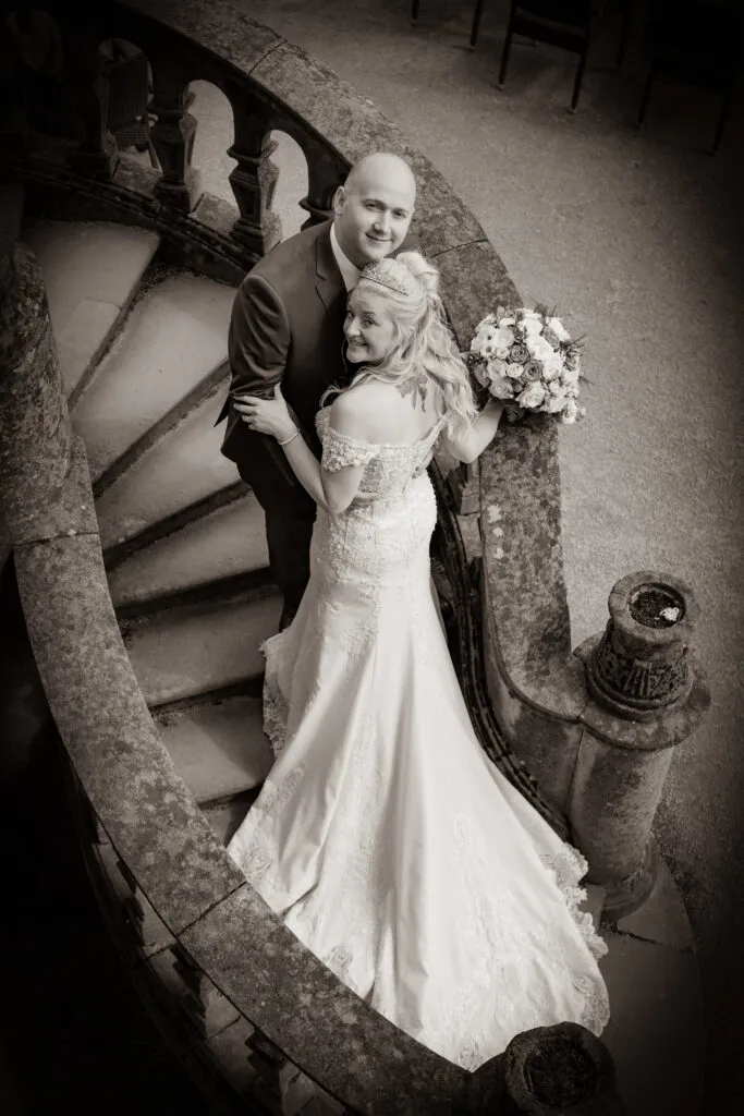 Pre-dinner entertainment at a Belfast Castle wedding